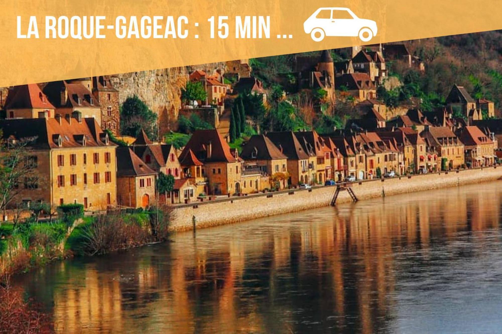 3 Pieces, Climatise, Calme, 100M Du Centre, Parking, "Lyriade" Sarlat Esterno foto